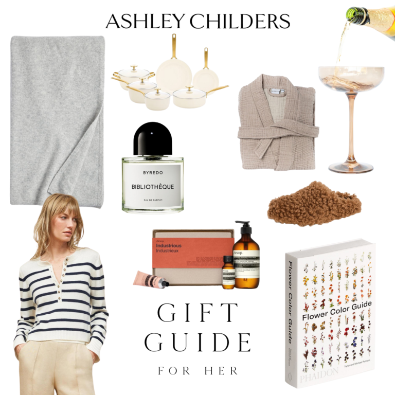 Holiday Gift Guide for Her 2022 - Ashley Childers