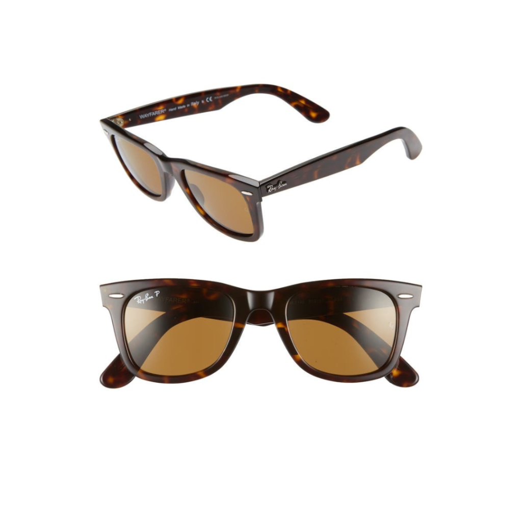 Ray-Ban Standard Classic Wayfarer 50mm Polarized Sunglasses