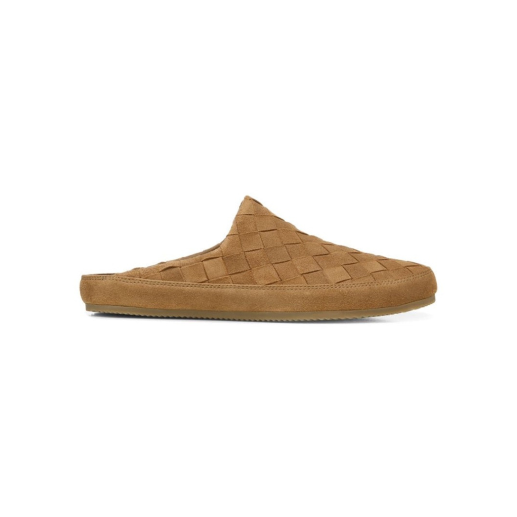Vince Alonzo 2 Woven Suede Slippers
