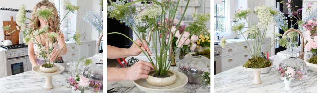Spring Décor - Creating floral arrangements 
