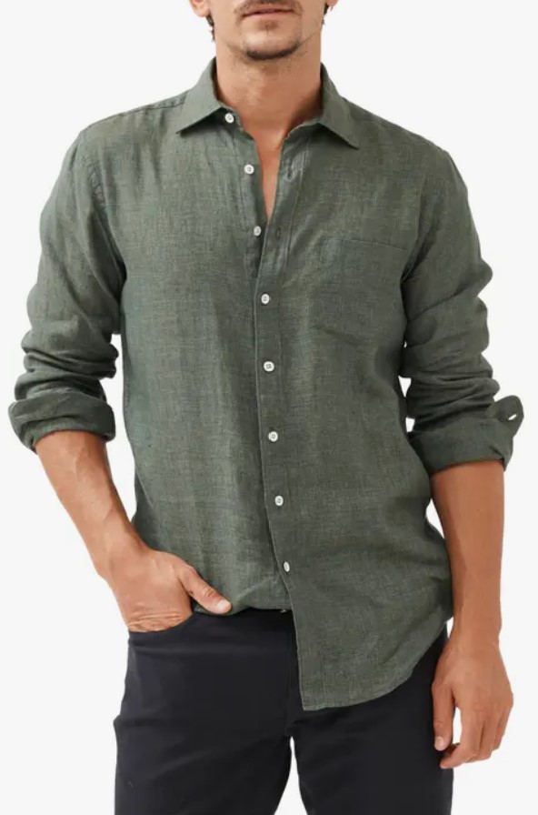 Father's Day Gift Guide - linen button down 