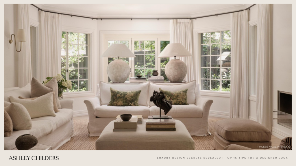 Luxury Design Secrets - window treatments that wow 